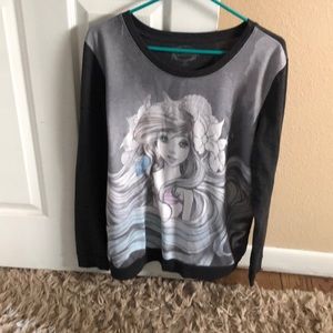 Little mermaid long sleeve T-shirt